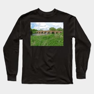 Stour Valley Way: White Mill Bridge, Sturminster Marshall Long Sleeve T-Shirt